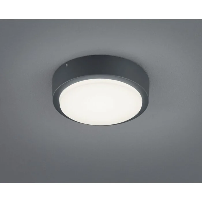 Trio BREG Aplique LED Antracita, 1 luz