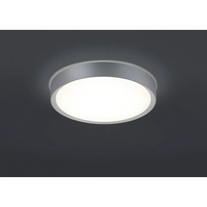 Trio CLARIMO Lámpara de techo LED Titanio, 1 luz