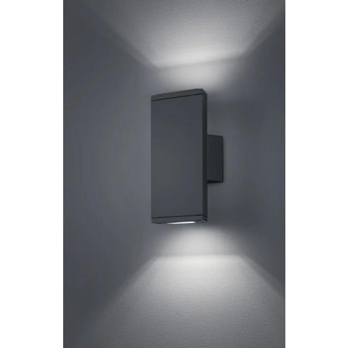 Trio COLORADO Aplique para exterior LED Antracita, 2 luces