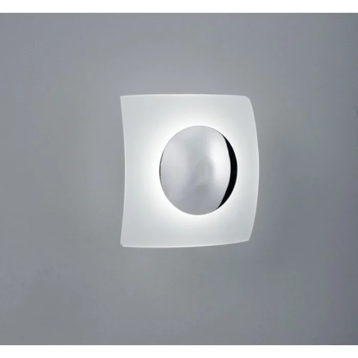 Trio Coronas Aplique LED Cromo, 1 luz