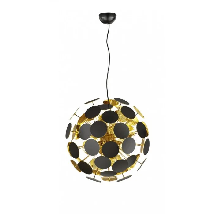 Trio DISCALGO Lámpara colgante Negro, 6 luces