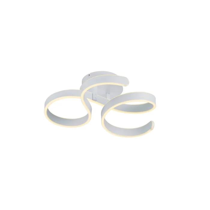 Trio Francis Lámpara de Techo LED Blanca, 1 luz