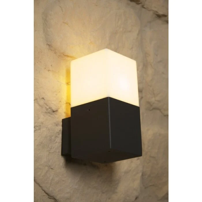 Trio HUDSON Aplique para exterior Negro, 1 luz