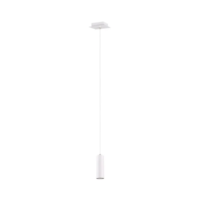 Trio Leuchten MARLEY Lámpara Colgante Blanca, 1 luz