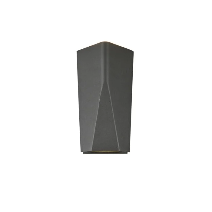 Trio Leuchten TAY Aplique para exterior LED Antracita, 2 luces
