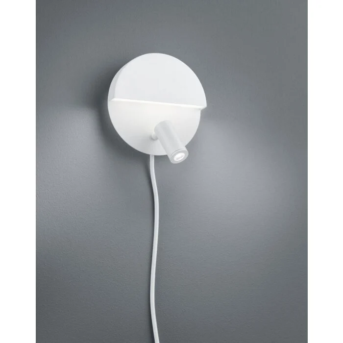 Trio MARIO Aplique LED Blanca, 1 luz
