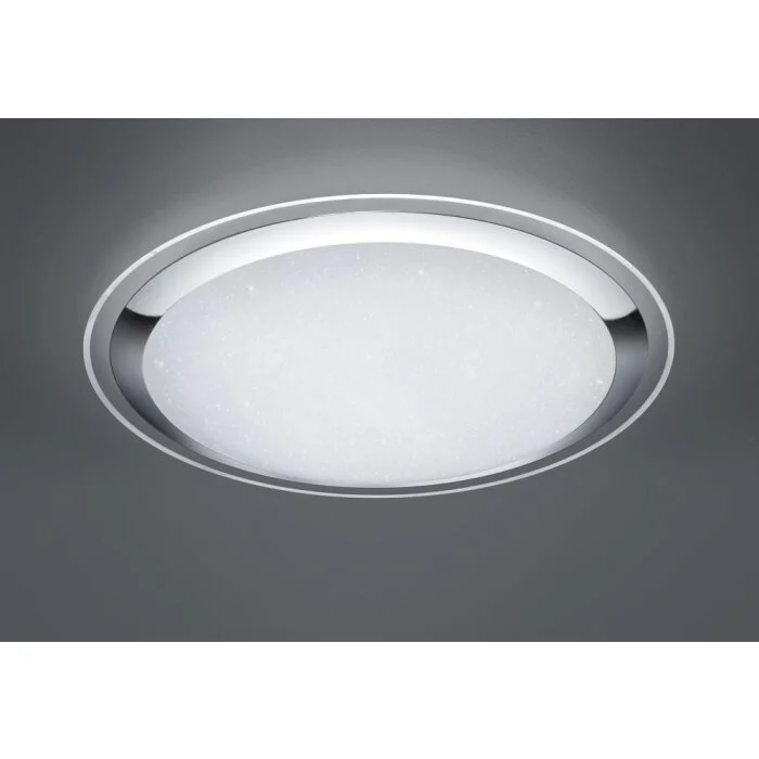 Trio MIKO Lámpara de Techo LED Blanca, 1 luz, Mando a distancia