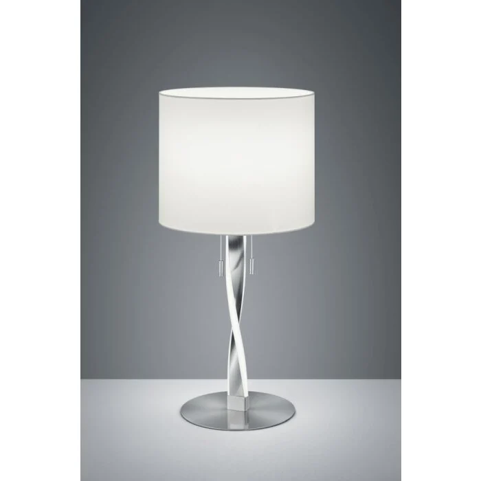 Trio NANDOR Lámpara de Mesa LED Níquel-mate, 3 luces