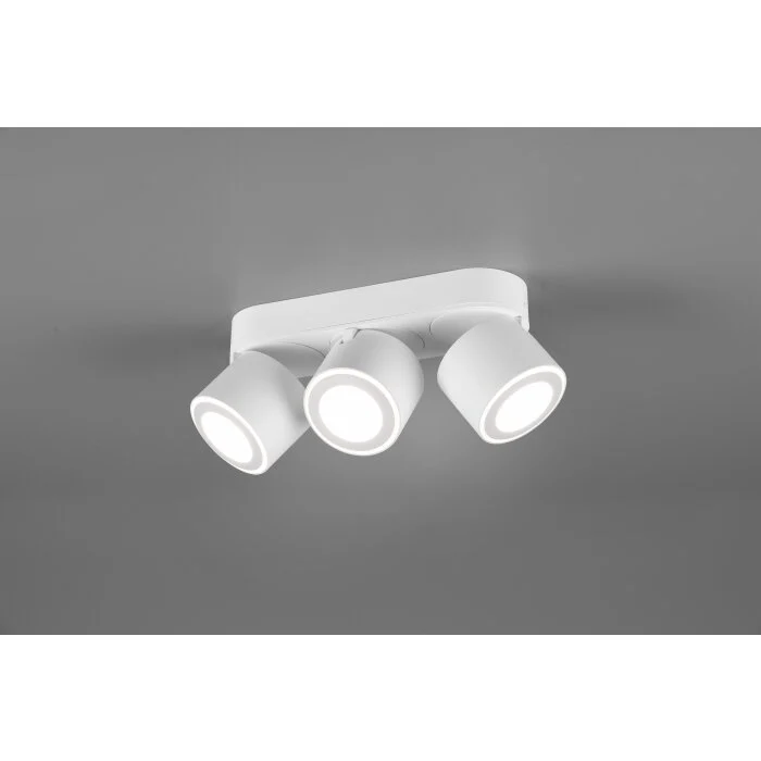 Trio Taurus Lámpara de Techo LED Blanca, 6 luces