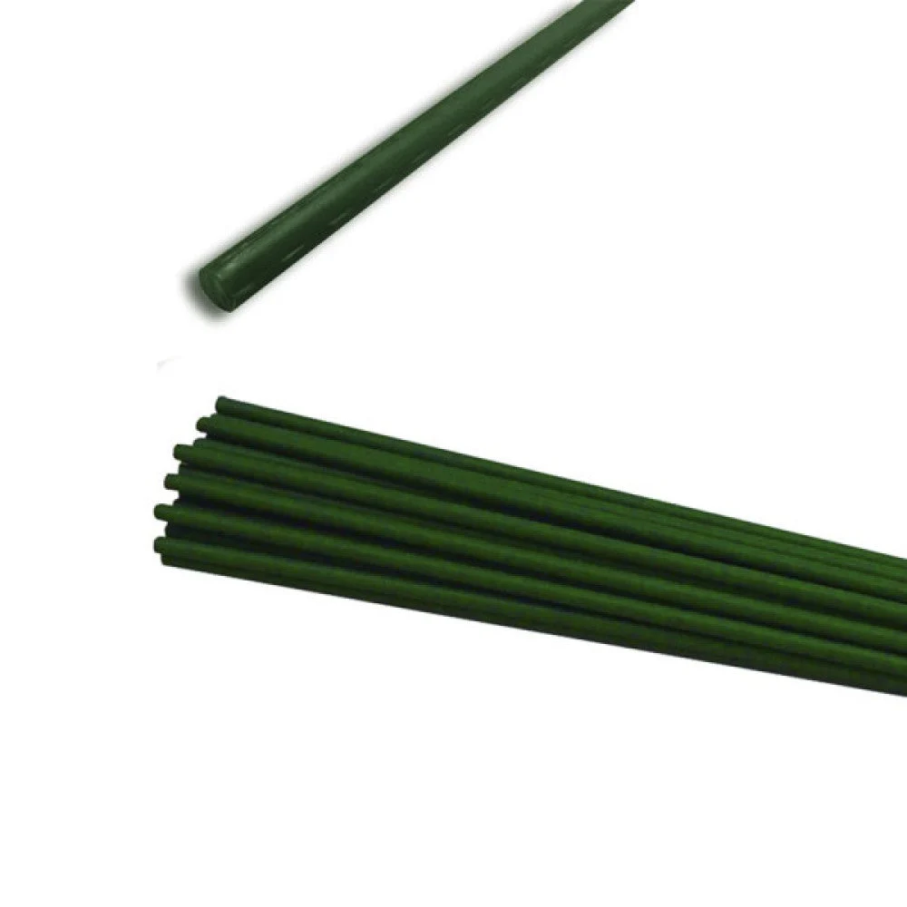 Tutor de Plastico para Plantas. Color Verde Ø1,1X180Cm [E3-74747