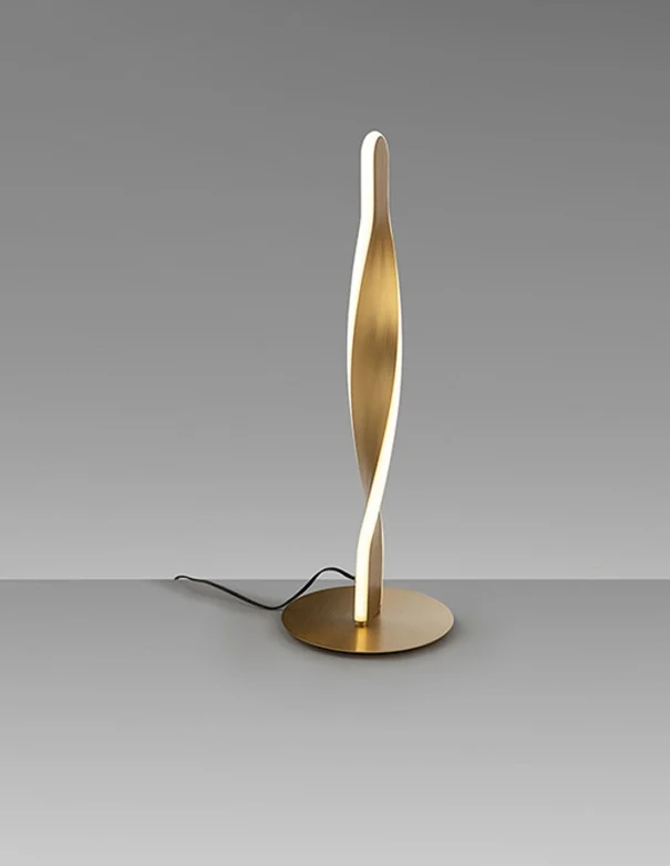 Twist Sobremesa Oro Cepillado Schuller