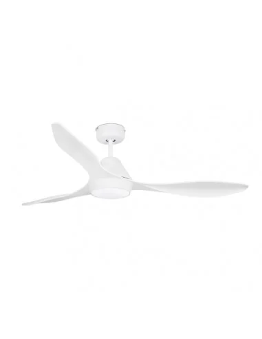 Ventilador de techo con luz Polaris - Faro - Ventilador blanco aerodinámico DC