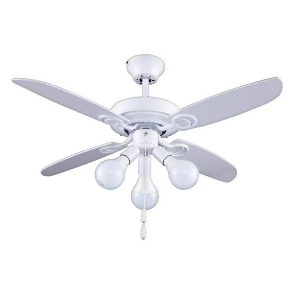 VENTILADOR DE TECHO E27 MAGNOLIA BLANCO