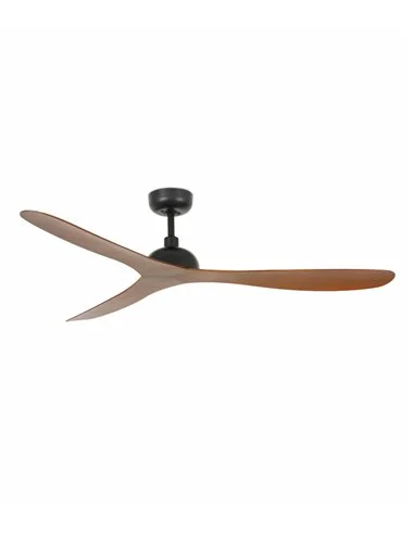 Ventilador de techo nogal tres aspas SMART Gotland - Faro