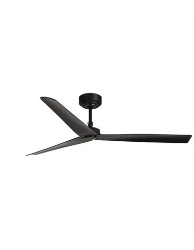 Ventilador de techo Milos - Faro - Ventilador moderno negro sin luz