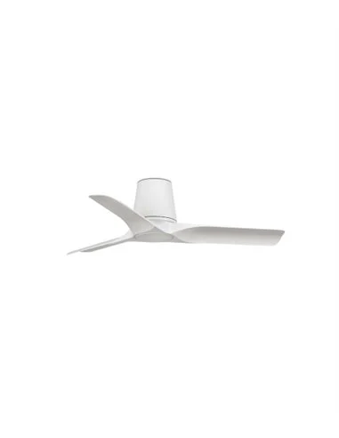Ventilador de techo sin luz Hey Tub S - Faro - Ventilador blanco, diseño moderno