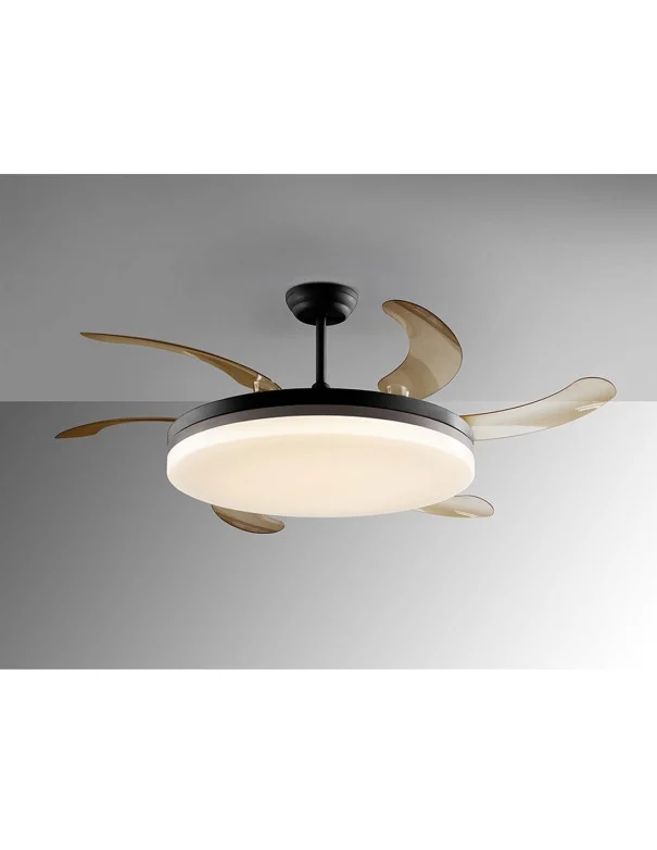 Ventilador LED Vento Maxi Negro 150 CM Schuller